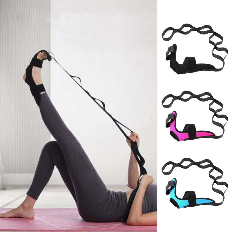 Ultimate Calf Stretch Band & Yoga Fitness Strap - Enhance Flexibility for Gym, Ballet, and Bodybuilding!