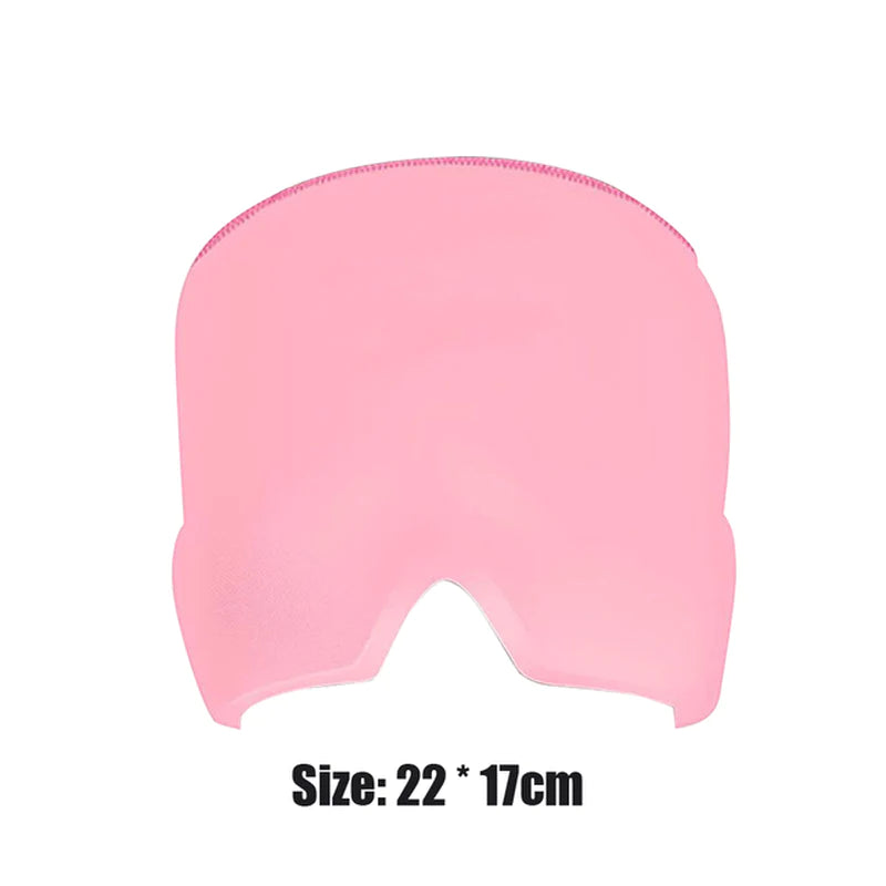 Ultimate Gel Ice Therapy Cap for Headache & Migraine Relief - Wearable Wrap for Chemo, Sinus, and Neck Pain Alleviation